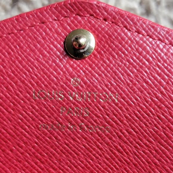 COA 💞 LOUIS VUITTON MONOGRAM CANVAS SARAH RETIRO WALLET - Picture 6 of 12